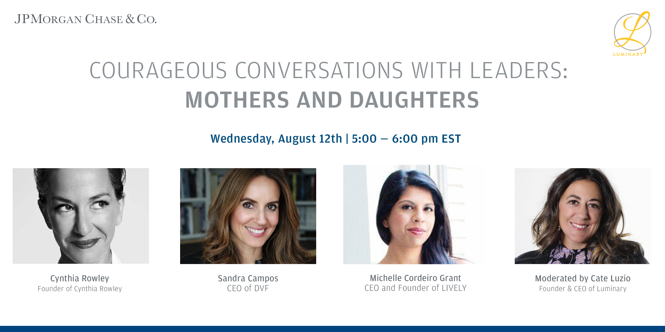 Courageous Conversations with Leaders: Mothers and Daughters